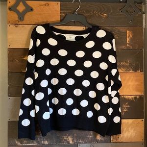 Polka dot sweater